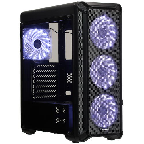 Купить Корпус ZALMAN i3  черный  1259703. Характеристики, отзывы и цены в Донецке