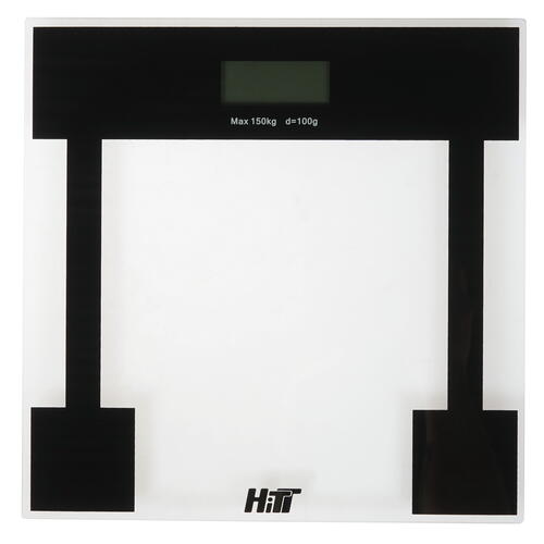 Купить Весы Hitt HT-6102 прозрачный, черный  1113002. Характеристики, отзывы и цены в Донецке