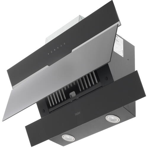 Купить Вытяжка наклонная Haier HVX-W992GBA черный/серебристый  1374248. Характеристики, отзывы и цены в Донецке