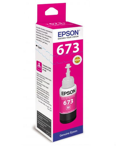 Купить Чернила водорастворимые Epson T6733 пурпурный  0135183. Характеристики, отзывы и цены в Донецке