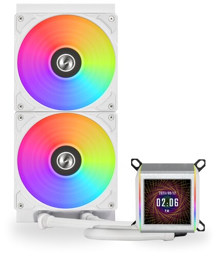 Купить Система охлаждения LIAN LI GALAHAD II LCD 280  белая  5457988. Характеристики, отзывы и цены в Донецке