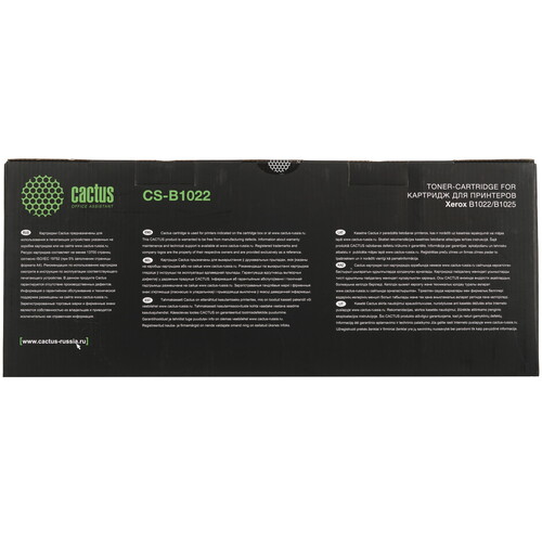 Купить Картридж лазерный Cactus CS-B1022 черный, с чипом  9065150. Характеристики, отзывы и цены в Донецке