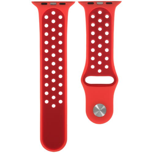 Купить Ремешок Aceline для Apple Watch 42/ 44/ 45mm красный  5431124. Характеристики, отзывы и цены в Донецке