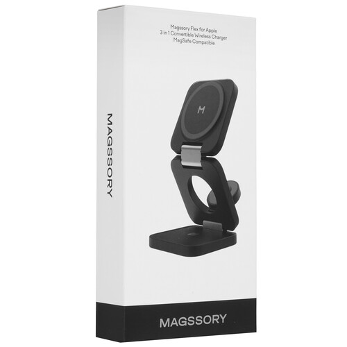 Купить Беспроводное зарядное устройство Magssory Flex черный  9176199. Характеристики, отзывы и цены в Донецке