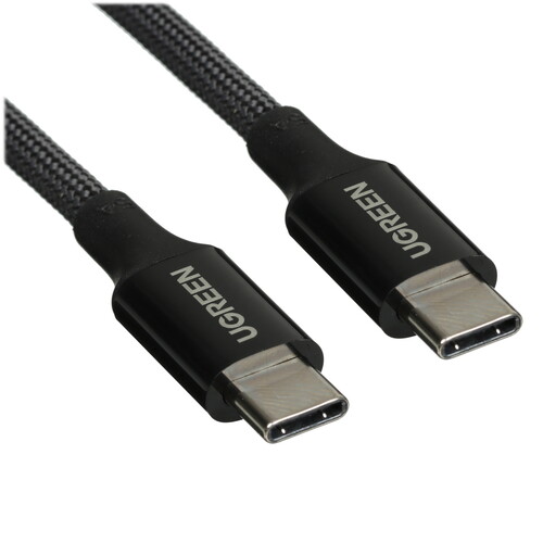 Купить Кабель круглый Ugreen USB Type-C - USB Type-C черный 1 м  9179496. Характеристики, отзывы и цены в Донецке
