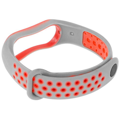 Купить Ремешок Red Line для Xiaomi Smart Band 7 серый/розовый  5607864. Характеристики, отзывы и цены в Донецке