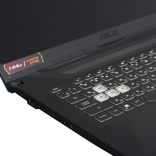 Купить 17.3" Ноутбук ASUS TUF Gaming A17 FA706NFR-HX017 черный  5491733. Характеристики, отзывы и цены в Донецке