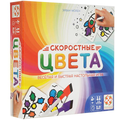 Купить Игра настольная "Скоростные цвета"  9958968. Характеристики, отзывы и цены в Донецке