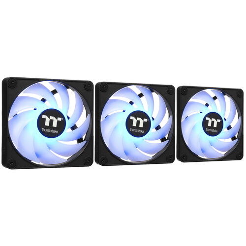 Купить Комплект вентиляторов Thermaltake CT120 EX ARGB Sync [CL-F181-PL12SW-A]  5454874. Характеристики, отзывы и цены в Донецке