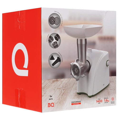 Купить Мясорубка электрическая BQ MG1002 зеленый  5360847. Характеристики, отзывы и цены в Донецке