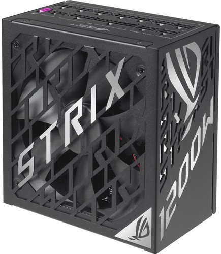 Купить Блок питания ASUS ROG STRIX 1200W Platinum [90YE00W0-B0NA00] черный  9310629. Характеристики, отзывы и цены в Донецке