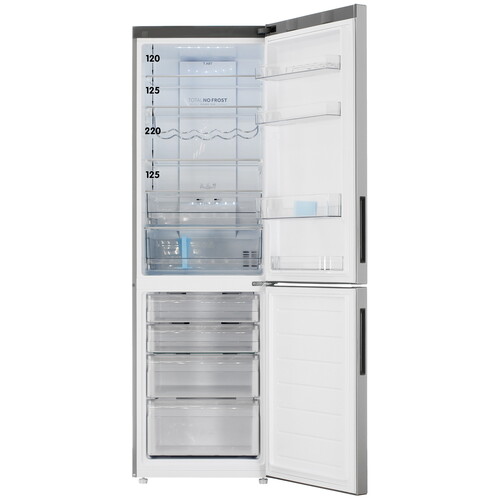 Купить Холодильник с морозильником   HAIER C2F636CXMVU1 серебристый  9277579. Характеристики, отзывы и цены в Донецке