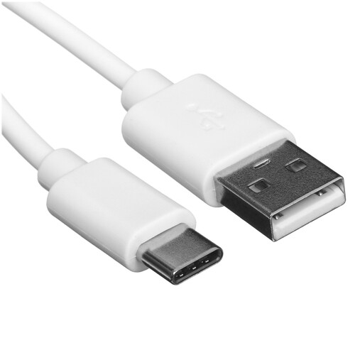 Купить Кабель круглый REXANT USB Type-C - USB 2.0 Type-A белый 1 м  5479558. Характеристики, отзывы и цены в Донецке