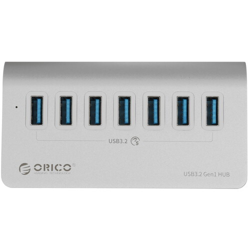 Купить USB-разветвитель ORICO M3U7-05-SV-BP  5471151. Характеристики, отзывы и цены в Донецке