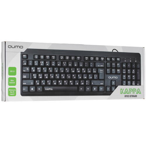 Купить Клавиатура  проводная Qumo Kappa K17  1679429. Характеристики, отзывы и цены в Донецке