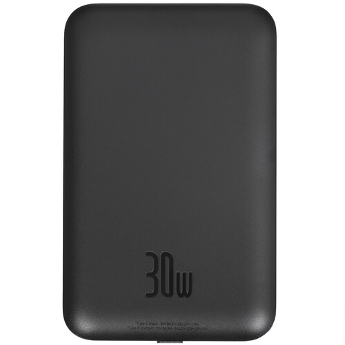 Купить Портативный аккумулятор Baseus Magnetic Mini 30W черный  5463528. Характеристики, отзывы и цены в Донецке