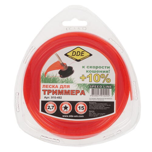 Купить Леска для триммеров DDE 910-492  8108524. Характеристики, отзывы и цены в Донецке