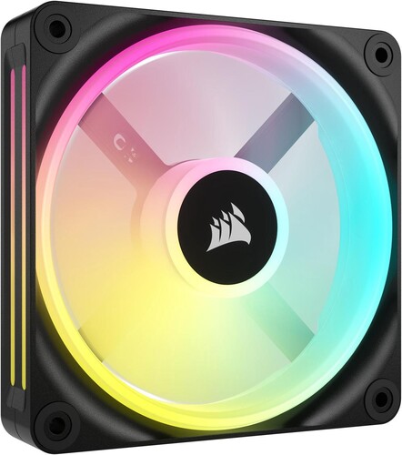 Купить Вентилятор Corsair iCUE LINK QX120 RGB [CO-9051001-WW] черный  5610004. Характеристики, отзывы и цены в Донецке