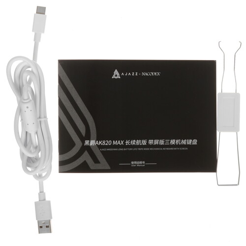 Купить Клавиатура  проводная + беспроводная AJAZZ AK820 MAX  9247229. Характеристики, отзывы и цены в Донецке