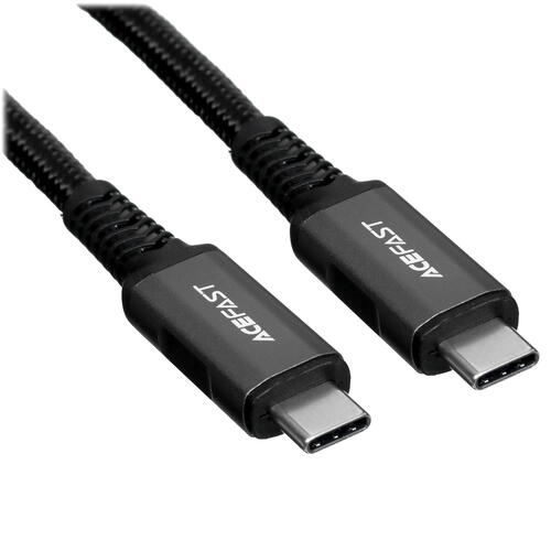 Купить Кабель круглый ACEFAST USB Type-C - USB Type-C черный 1 м  5440781. Характеристики, отзывы и цены в Донецке