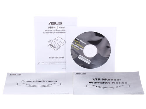 Купить Wi-Fi адаптер ASUS USB-N10 Nano  0175970. Характеристики, отзывы и цены в Донецке