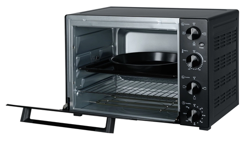 Купить Мини-печь Kraft KFC-MO 6010 HRKBL черный  9197569. Характеристики, отзывы и цены в Донецке