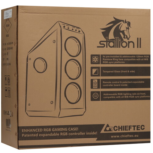 Купить Корпус Chieftec STALLION II  5452862. Характеристики, отзывы и цены в Донецке