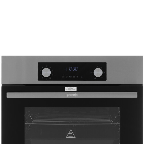 Купить Электрический духовой шкаф Gorenje BO6737E02NX серебристый  9140407. Характеристики, отзывы и цены в Донецке