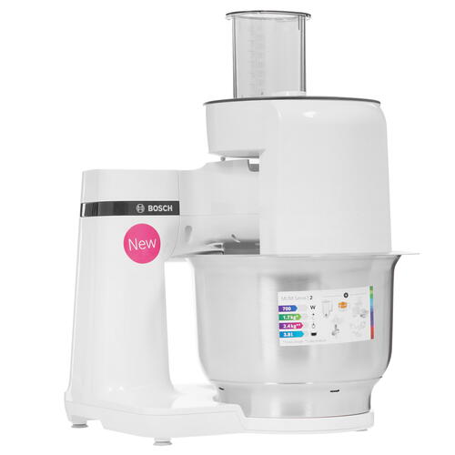 Купить Кухонная машина Bosch MUM Serie | 2 MUMS2EW40 белый  8197064. Характеристики, отзывы и цены в Донецке