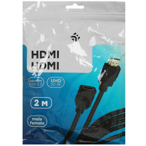 Купить Кабель  DEXP HDMI - HDMI, 2 м  5027790. Характеристики, отзывы и цены в Донецке