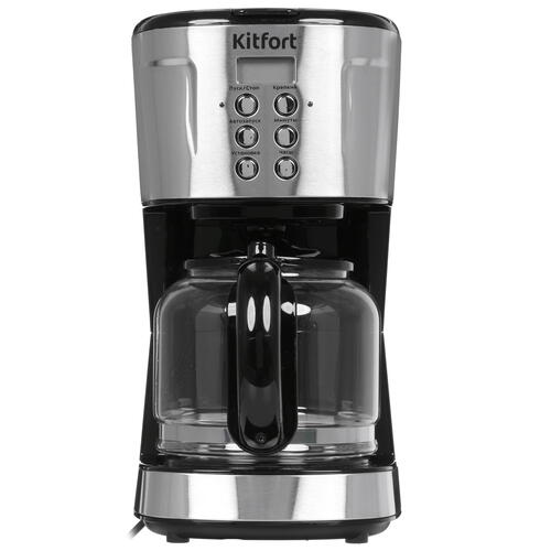 Купить Кофеварка капельная Kitfort KT-731 черный  8169961. Характеристики, отзывы и цены в Донецке
