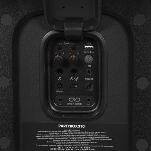 Купить Портативная аудиосистема JBL PARTYBOX 310, черный  5055931. Характеристики, отзывы и цены в Донецке
