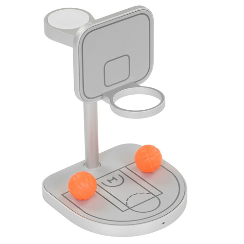 Купить Беспроводное зарядное устройство Magssory Basketball серебристый  9308943. Характеристики, отзывы и цены в Донецке