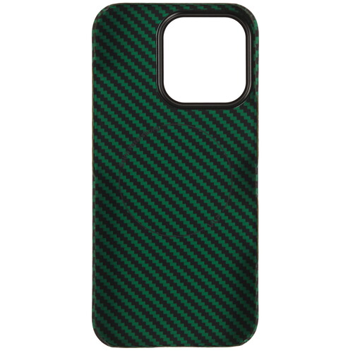 Купить Накладка  VLP Kevlar Case для Apple iPhone 16 Pro зеленый/черный  5487103. Характеристики, отзывы и цены в Донецке