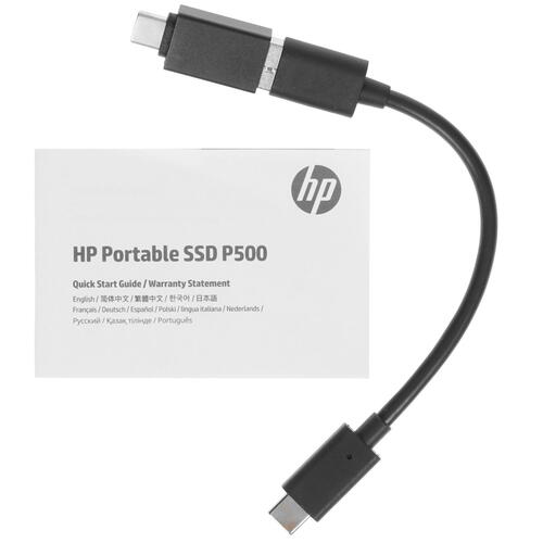 Купить 1000 ГБ Внешний SSD HP P500 [1F5P7AA#ABB]  1672683. Характеристики, отзывы и цены в Донецке