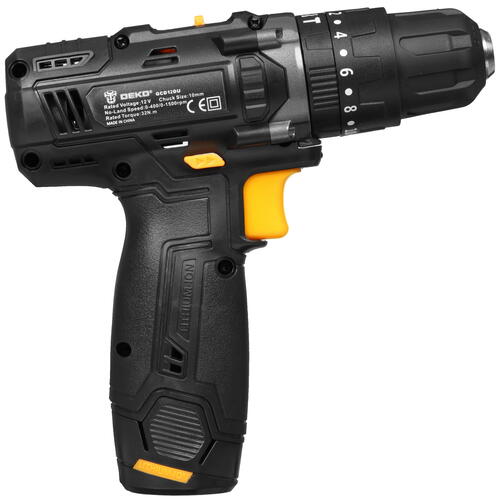 Купить Дрель-шуруповерт DEKO GCD12DU  5355766. Характеристики, отзывы и цены в Донецке