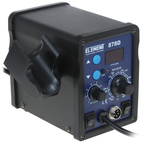 Купить Паяльная станция ELEMENT 878D  8105948. Характеристики, отзывы и цены в Донецке