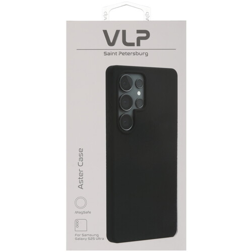 Купить Накладка  VLP Aster Case для Samsung Galaxy S25 Ultra черный  5613327. Характеристики, отзывы и цены в Донецке
