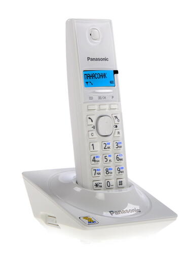 Купить Телефон беспроводной (DECT) Panasonic KX-TG1711RUW  0133093. Характеристики, отзывы и цены в Донецке