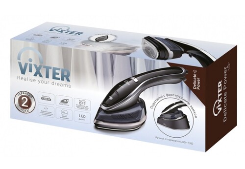 Купить Отпариватель VIXTER GSH-1350 черный  5478227. Характеристики, отзывы и цены в Донецке