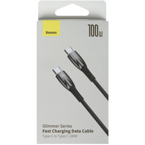 Купить Кабель Baseus USB Type-C - USB Type-C черный  9167126. Характеристики, отзывы и цены в Донецке