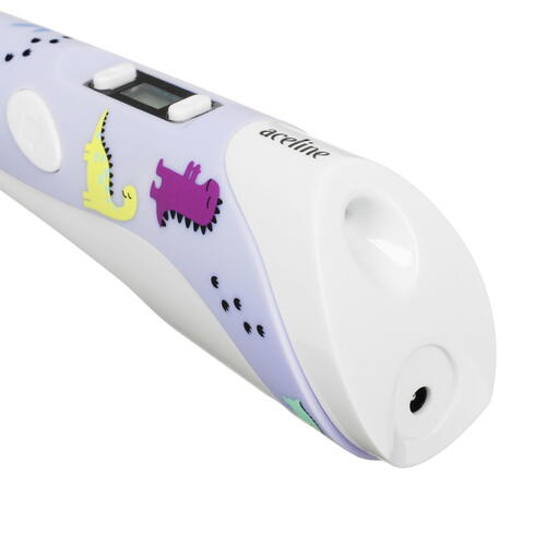 Купить 3D-ручка с пластиком Aceline RP101B  фиолетовый  5430758. Характеристики, отзывы и цены в Донецке