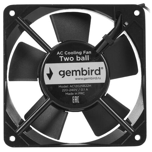 Купить Вентилятор Gembird [AC12025B22H]  4839024. Характеристики, отзывы и цены в Донецке