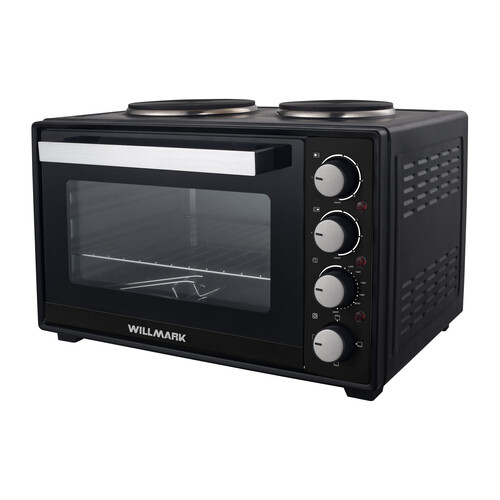 Купить Мини-печь WILLMARK WHO-451BL черный  9269545. Характеристики, отзывы и цены в Донецке