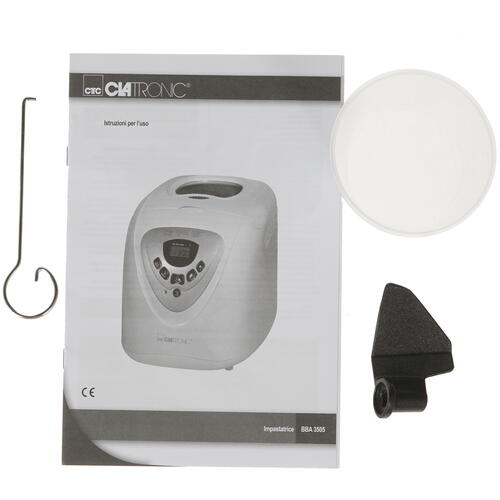 Купить Хлебопечь CLATRONIC BBA 3505 белый  0191871. Характеристики, отзывы и цены в Донецке