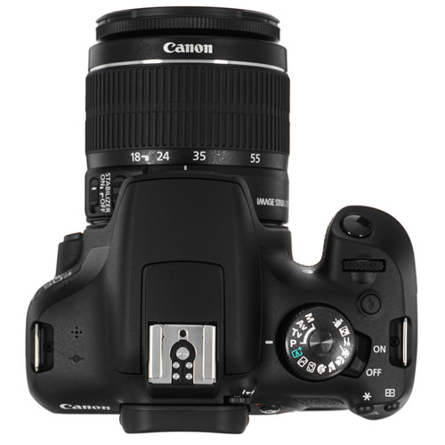Купить Зеркальный фотоаппарат Canon EOS 2000D Kit 18-55mm IS II черный  5068850. Характеристики, отзывы и цены в Донецке
