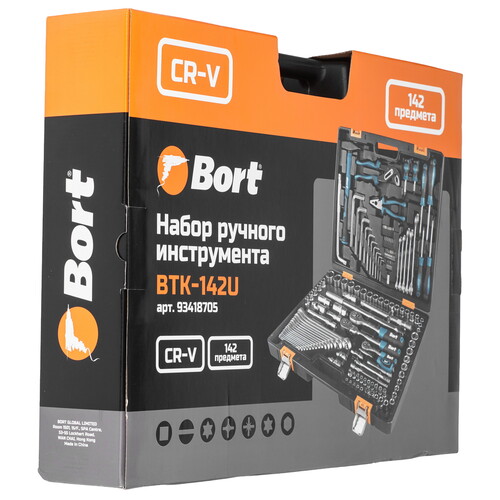 Купить Набор инструментов Bort BTK-142U  9305858. Характеристики, отзывы и цены в Донецке