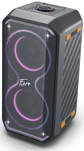 Купить Портативная аудиосистема Fiero Hipe Torretta FRPA-130, серый  9256184. Характеристики, отзывы и цены в Донецке