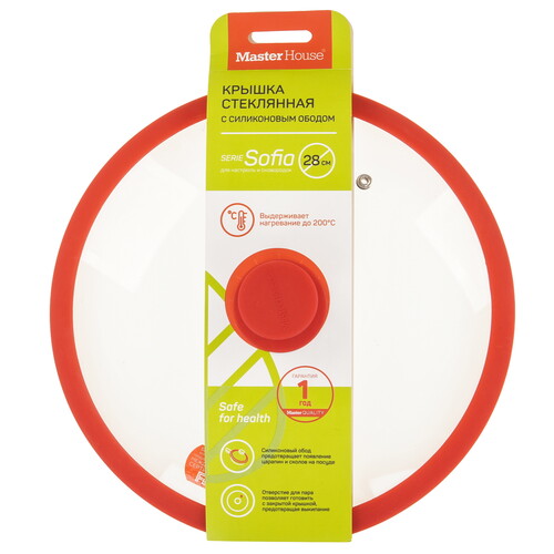 Купить Крышка Master House София 60558, 28 см  9182064. Характеристики, отзывы и цены в Донецке