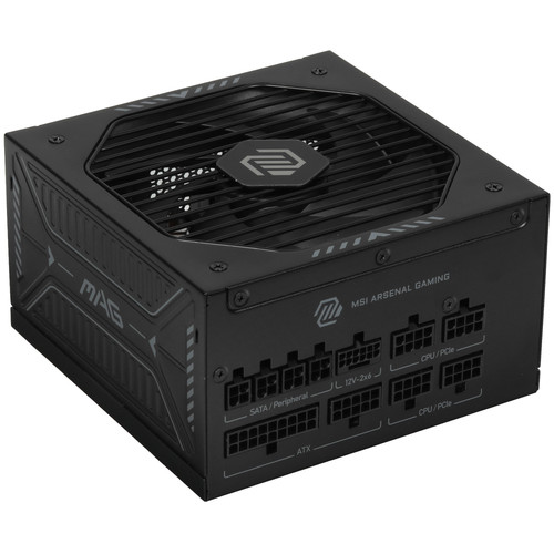 Купить Блок питания MSI MAG A1000GLS PCIE5 [306-7ZPIX11-CE0] черный  5641162. Характеристики, отзывы и цены в Донецке